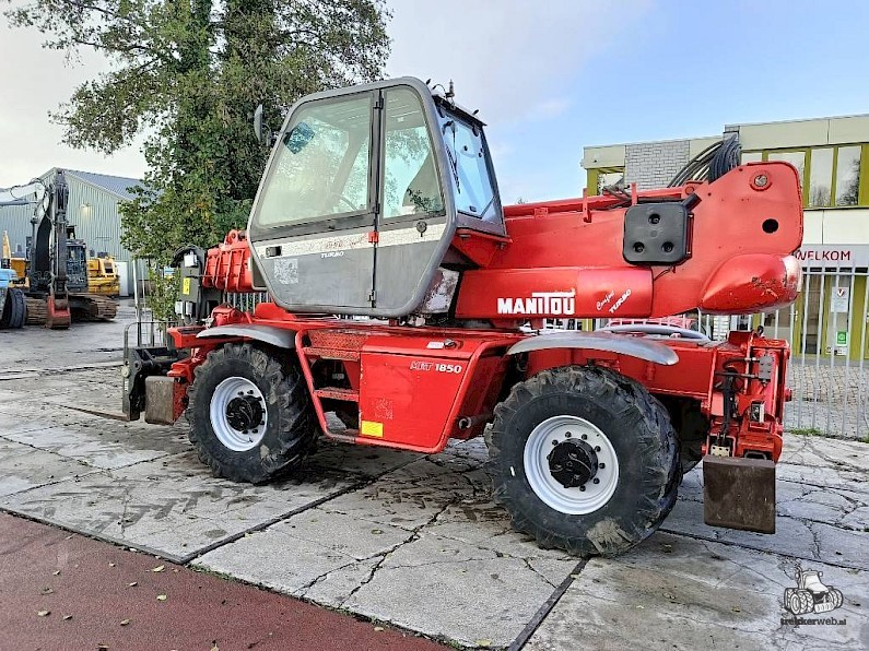 Manitou Mrt Verreiker Telehandler Jib Forks Basket Trekkerweb