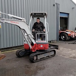 Takeuchi TB23R, bj 2020, 810 h