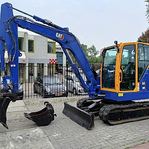 Cat 306CR graafmachine kettebagger excavator 6 ton