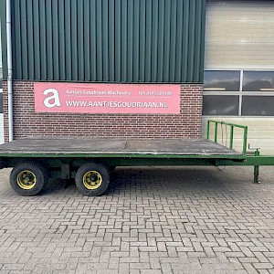 Materiaal/balenwagen tractor trailer