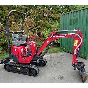 Yanmar VIO12 DEMO 100 draaiuren!!