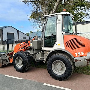 Atlas 75S shovel wiellader lader loader rotating mast