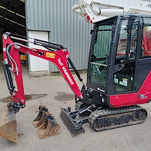 Yanmar SV 15 graafmachine kettenbagger excavator mini NEW