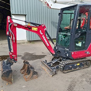 Yanmar SV 15 VT 1,5 ton minigraver mini excavator bagger