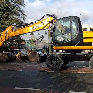 JCB JS145W, bj 2010, 6 329 uur