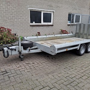 HULCO Terrax-3 machinetransporter minigraver transporter dieplader