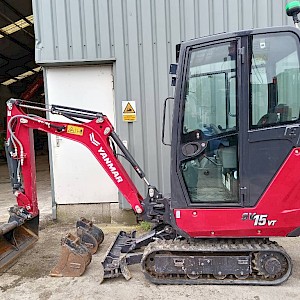 Yanmar SV 15 mini graver rupskraan excavator bagger 1,7 T