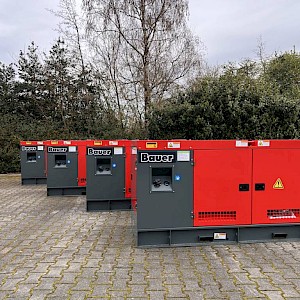 Bauer 110 KVA aggregaat