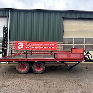 Oprijwagen  low loader trailer