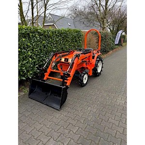 Kubota B1-15 Bulltra met voorlader, al vanaf € 99,- per maand.