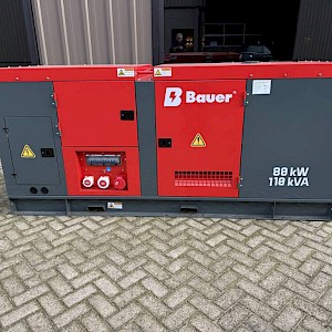 Bauer 110 KVA  aggregaat