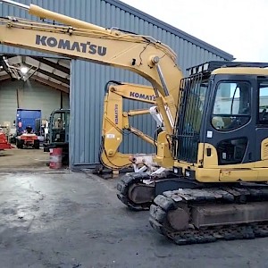 Komatsu PC138US 8, bj ca 2010,  7 505 uur