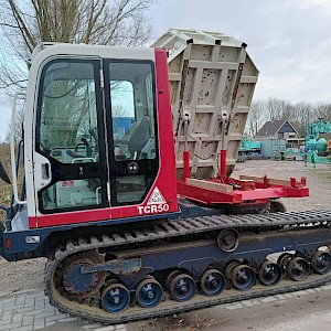 Takeuchi TCR 50 rupsdumper raupendumper tracked dumper CE