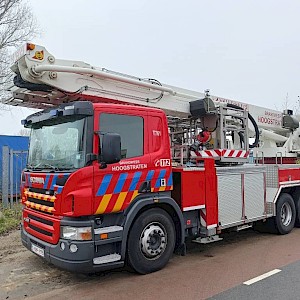 Scania Vema 333TFL-E hoogwerker hi lift 33 m CE ex fire