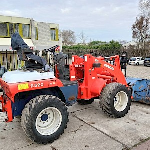 Kubota R 520 shovel wiellader loader lader met bak/vorken