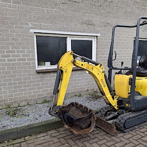 Wacker Neuson 803 Minigraver Verstelbaar 3 bakken