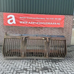 Puinriek voor shovel - Gebruikt screening bucket