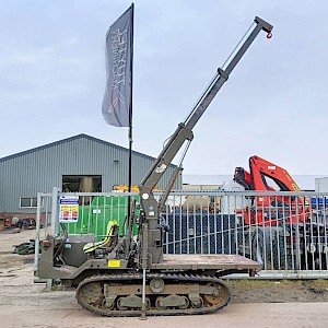 Yanmar C 30 R rups tracked dumper + crane 980 kg winch