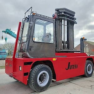 Jumbo J/SH 120/14/75 zijlader side forklift stapler 12 T