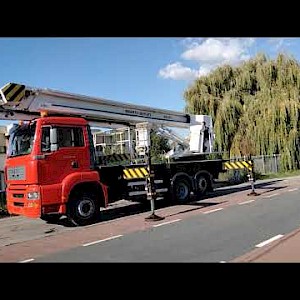 Bronto skylift 28 2T1 MAN TGA 26 310 6x2, bj ca 2004, 19 610 uur, 73 111 km