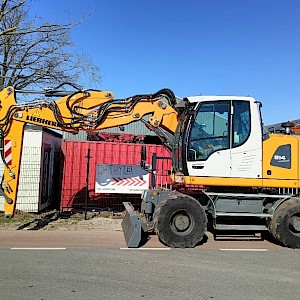 Liebherr A 914 compact mobiele graafmachine excavator 18Ton