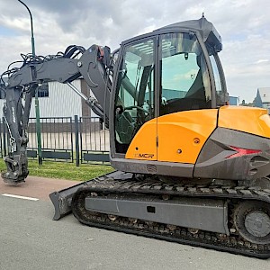 Mecalac 10 M CR rups graafmachine tracked excavator bagger