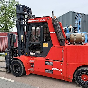 Mora M 100 C 10 ton heftrucl forklift stapler lpg gas