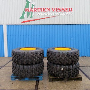 Michelin 500/70R24 Bibload op JCB 10-gaats velg