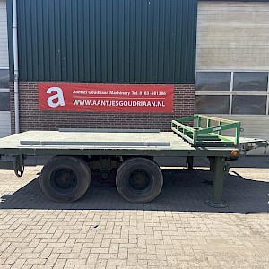 Materiaalwagen - Gebruikt platform trailer