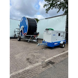 Idrofoglia Beregeningsset beregenings haspel motor pompset