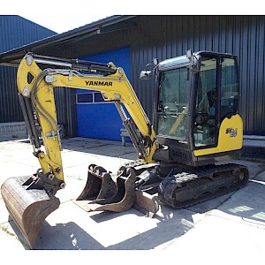 Yanmar SV26 Zeer weinig uren!!