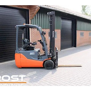 Toyota 8fbe20t heftruck elektrische triplex lepelverstelling sideshift