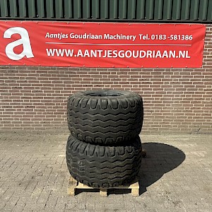 2 Banden 500/50/17 - Gebruikt tractor tire