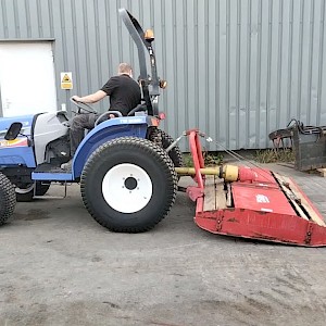 iseki TG5, bj ca 2005, 2 545 uur met votex maaier