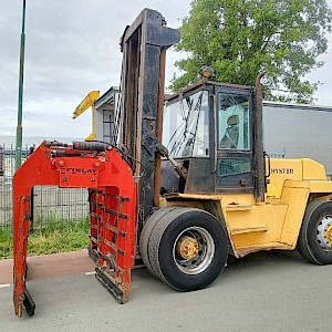 Hyster H 12.00 XL 12 ton heftruck met stenenklem forklift
