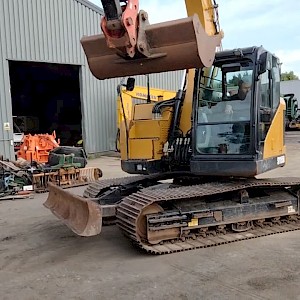 Sany SY155U, 2021, 1600 hours, grading blade, 4 buckets
