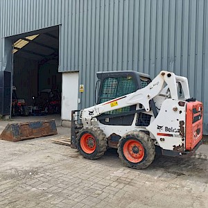 Bobcat s590 schranklader skid steer loader bucket, forks