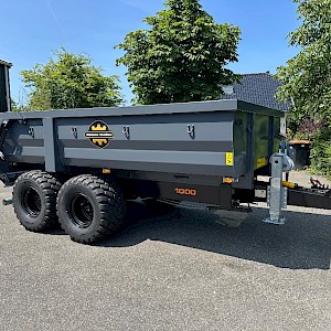 Palmse Trailer PT1000MB kipper dumper kiepwagen gronddumper