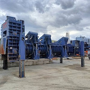 Sierra S6-550 scrap shear baler Conquer 550 ton co