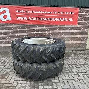 SET dubbelluchtbanden 16.9x38 - Gebruikt wheel