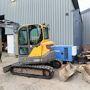 Volvo ECR 58 D rups graafmachine tracked excavator bagge