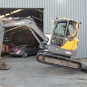 Volvo ECR58D, bj 2019, 3 604 uur