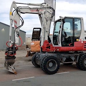 Takeuchi TB295W, bj 2017, 7 011 uur