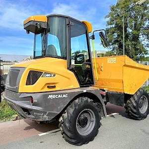 Mecalac 6 MDX dumper dumptruck knik airco 6 ton