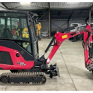 Yanmar SV17 minikraan ca 1300 draaiuren