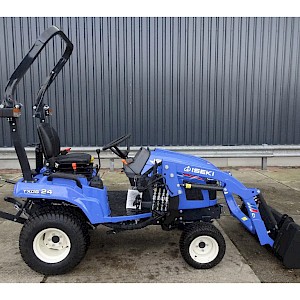 Iseki met voorlader .TXGS24