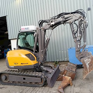 Mecalac 6 MCR tracked excavator 6 ton bagger midigraver