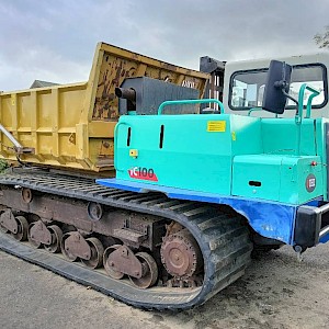 IHI IC 100 tracked rups raupen dumper dumptruck 10 ton