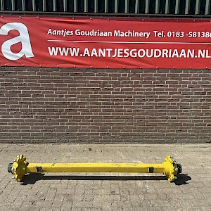 TVZ landbouwas axle