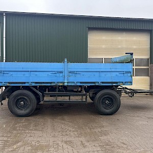 Materiaal/balenwagen - Gebruikt flatbed trailer